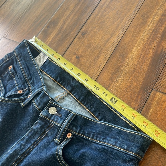 Levi’s 514 blue denim straight jeans men’s size 34 x 30 - Picture 4 of 12